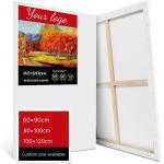 60x90cm Large Stretched Canvas Board Acid Free Cotton Primed Stretched Canvases for sale