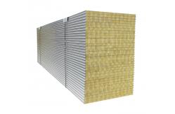 China A Class High Density Rock Wool Sandwich Panel Board Water Repellent supplier