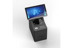 China Hotel Self Service 65W Check In Kiosk With MIC Key Card Dispenser supplier
