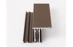 China 6063-T5 Sand Powder Coated Aluminum Extrusions Broken Bridge Aluminium Section supplier