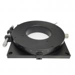 Hollow Manual Rotation Stage Fine Tuning Rotary Slide Stage 360 Degree for sale