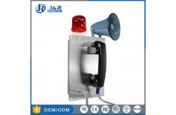 China Durable Stainless Steel Corded Wall Phone With Broadcasting Loud Speaker supplier