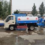 Used Dongfeng 5cbm M3 Water Tanker Sprinkler Truck 5Ton Used Spray Truck for sale