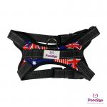 Customized Logo Luxury Nylon Pet Harness Vest 234G 86cm for sale