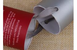 China Custom printed cardboard round packaging box with rope handle supplier