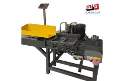 China Artificial Feeding Cotton Fiber Briquetting Machine With PLC Control System supplier
