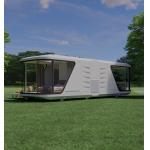 FULL KING K7 Prefabricated Outdoor Villa Mobile Modular Capsule House Commercial Space Prefab Capsule With Kitchen And Door Lock for sale