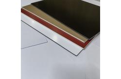 China 4mm B1 A2 Fireproof Aluminium Composite Panel ACP For Cladding supplier