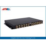 High Power RS232 Interface HF RFID Reader , Ethernet RFID Reader With 24 Channels One GPIO for sale
