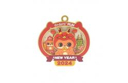 China Custom Fun Run Holiday Medal Enameled Awards With Logo Brand supplier
