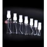 PET Plastic Travel Pump Spray Bottle Cosmetic Packaging for sale