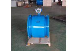 China RS485 4-20mA Digital Flow Meter Anti Corrosive Magnetic Flowmeter supplier