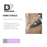 High Durability Horn Coat Buttons Washable Sweater Clothing Accessories for sale