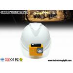 8000 Lux Fire Proof Led Mining Helmet Lamp With 18650 Battery , High Brightness for sale