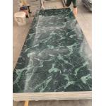 Interior Wall Decotion Waterproof PVC UV Marble Plastic Sheet 1220x2800mm for sale