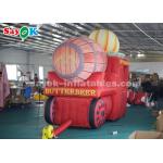 High Air Tightness Inflatable Holiday Decorations Halloween Pumpkin Carriage for sale