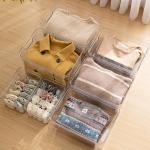 5L-20L Eco Wardrobe Transparent Drawer Organizer clear clothes bins for sale