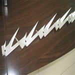 Hot Dipped Galvanized Single Razor Fence Security Spikes 1.25m Length