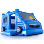 Motor Vehicle Inflatable Jumpers Commercial 0.55mm Pvc Moon Bounce House for sale