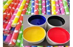 China 5um Paper Straw Printing Ink For Flexo Label Printing Machine supplier
