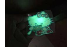 China Glow In The Dark Film Luminous Heat Transfer Stickers For Clothes supplier