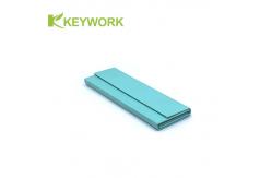 China Mini Tri-Folding Optical Triangular Magnetic Metal Eyewear Case Resist Compression supplier
