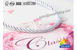 China PP Rope Handle 	Custom Paper Shopping Bags With Fancy Design Printing supplier