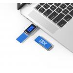 WIht LED Engraving Logo Leather USB Stick 2.0 3.0 64GB 128GB 256GB 30MB/S for sale