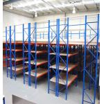 Custom Heavy Duty Steel Rack / Mezzanine Floor Attic Storage Shelves for sale
