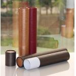 Classical Leather Surface Cardboard Paper Cans Packaging with SGS Certification for sale