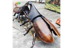 China ISO  Realistic Animatronic Insects Animals Customized Trypoxylus Dichotomus supplier