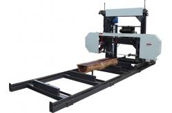 China MJ1000/MJ1300/MJ1600D Horizontal Band Saw to cut wood logs into cookies supplier