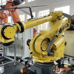 Second Hand 6 Axis Industrial Robot FANUC 2000iB 125L Palletizing Handling Manipulator