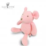 ODM OEM Handmade Custom Mouse Toy Kids Birthday Gifts Soft Cute Stuffed Knitted Animal Toys for sale