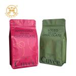 Matt Foil Side Gusset 6oz Coffee Packaging Bags With Valve