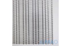 China Al Alloy Architectural Woven Mesh Metal Wire Mesh Facade Cladding supplier