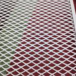Decorative Aluminum 0.5mm Architectural Expanded Metal Mesh Diamond Ceiling Panel for sale