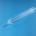 Conical Quartz Tube Customized Shape And Dimension for sale