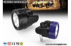 China Most powerful IP67 safety Led Coal Mining Lights rechargeable with 7000lux 110lum supplier