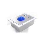 Panel Mount Rugged Trackball USB PS2 Interface Industrial Trackball Mouse for sale