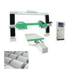 12.5kw 1500mm Max Cutting Height CNC Band Saw Stone Cutting Machine For Arc Slab for sale