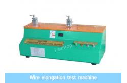 China AC220V Wire Elongation Tester , Constant Speed Motor Elongation Test Machine supplier