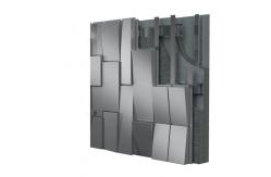 China Art Decorative Aluminum Wall Panels Soundproof Aluminum Cladding Wall supplier