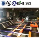 Custom Jungle Theme Trampoline Park with Protective Net for Indoor Entertainment
