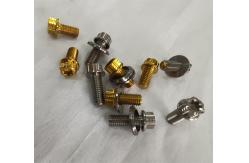 China Titanium Fully Threaded Hex Socket Flange Bolt With Gr1 Gr5 Gr12 Customized supplier
