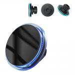 Stable Artistic Magsafe Car Mount Crystal Ambient Light Design Wireless Charging Horizontal Vertical for sale