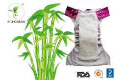China 30-60 gsm Disposable Bamboo Biodegradable Diapers With Flushable Material supplier