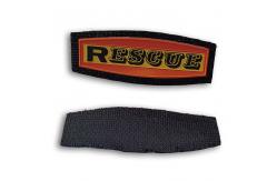 China Embossed 3D Logo Screen Printed Soft Plating Golden TPU Badges for Cloth supplier