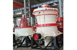 China Hydraulic Gyratory Stone Crusher Machine For Hard Rock Crushing supplier
