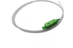 China Telecom LAN 3.0mm Yellow 1m Fiber Optic Pigtail supplier
